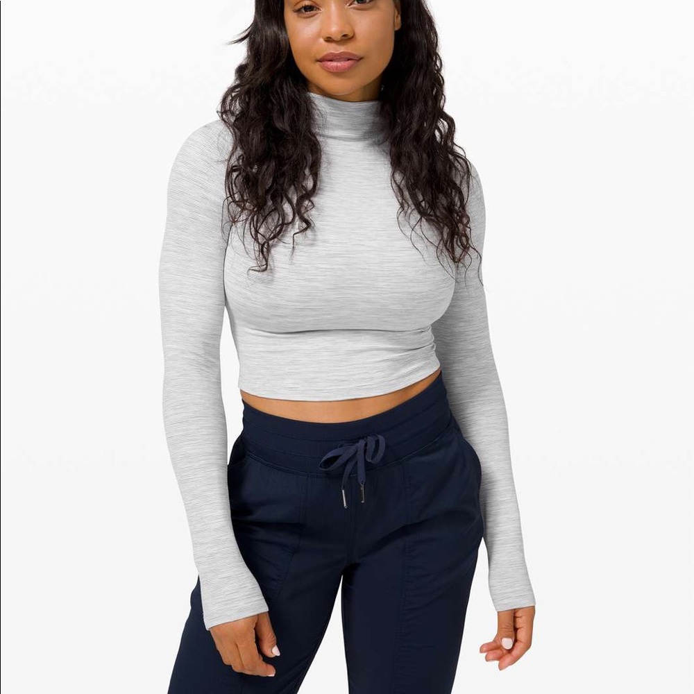 NWT Lululemon All Aligned Mock Neck long sleeve